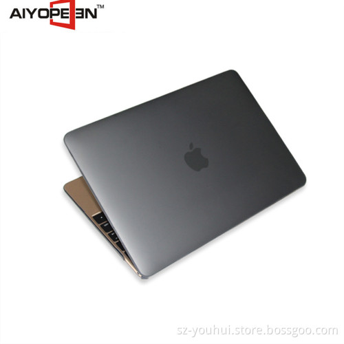 Hot Selling Colorful Translucent Frosted Rubber Case For New Macbook 12" retina
